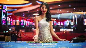Studio live dealer Pretty Gaming dengan multi-kamera dan dealer profesional
